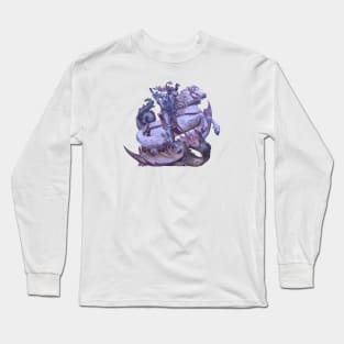 Hero & knight / Swiss Artwork Photography Long Sleeve T-Shirt